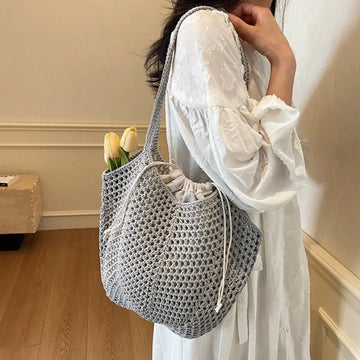 Hollow Out Beach Tote