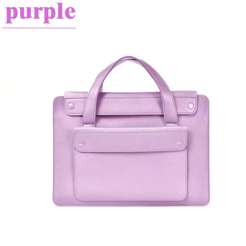 Leather Laptop Briefcase Bag