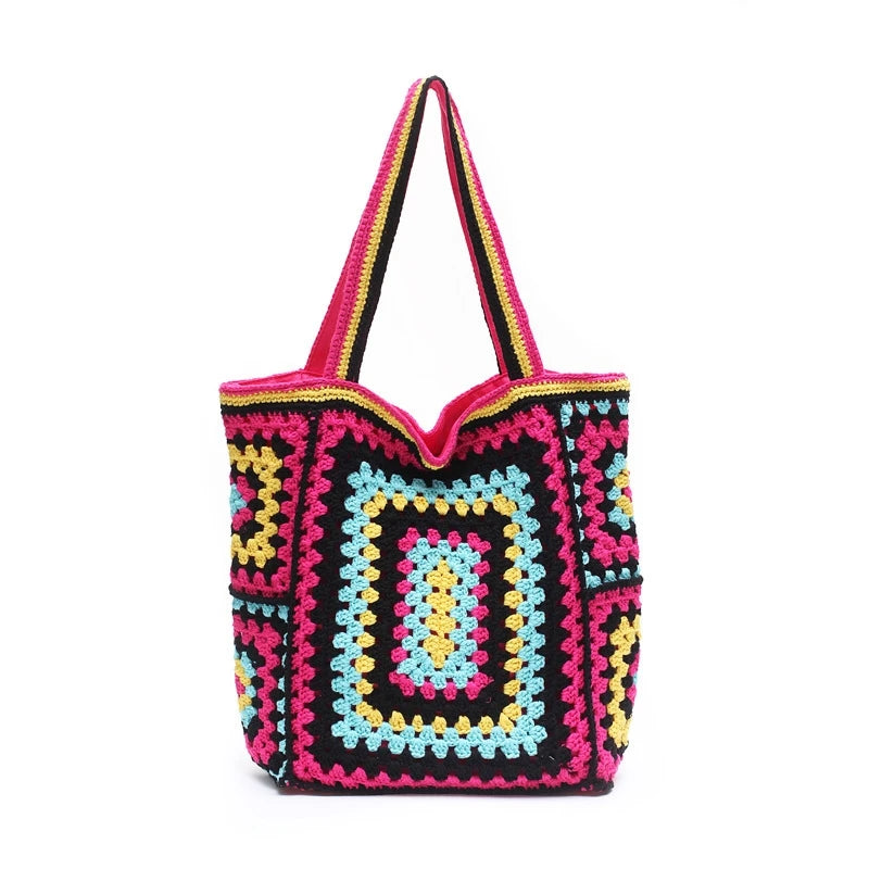 Crochet Beach Shoulder Bag