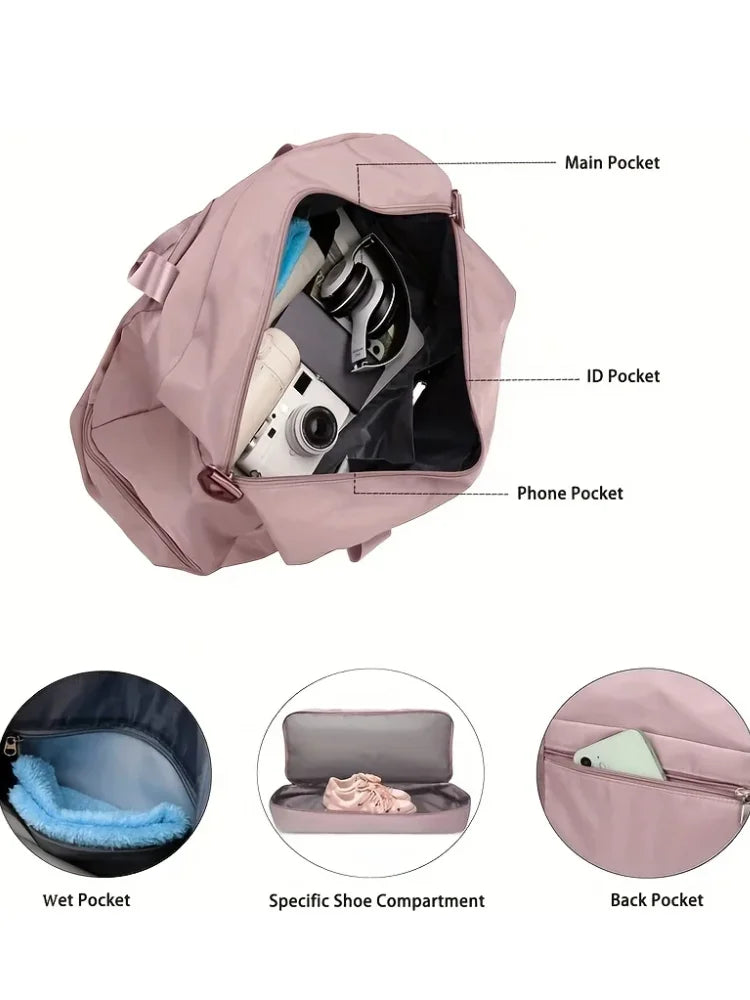 Expandable Sports Duffel Bag