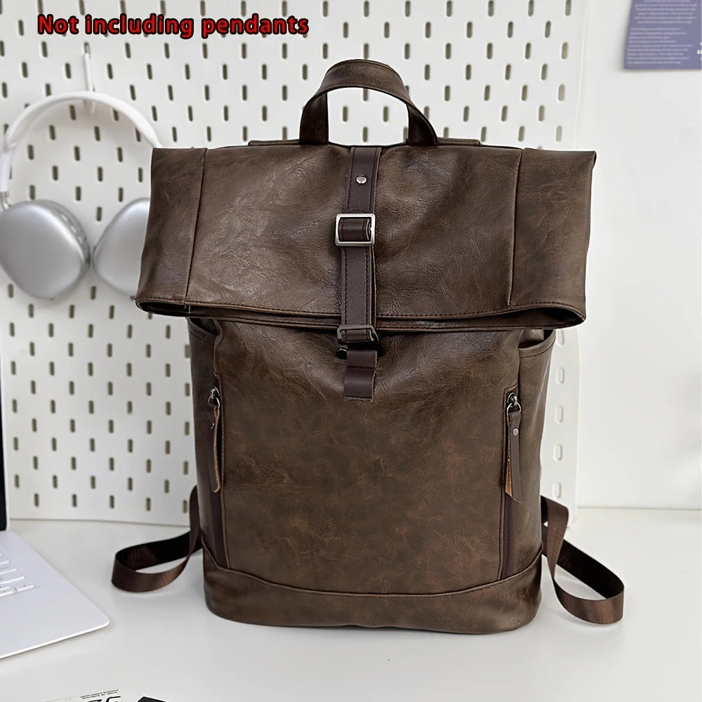 Vintage Roll Top Backpack
