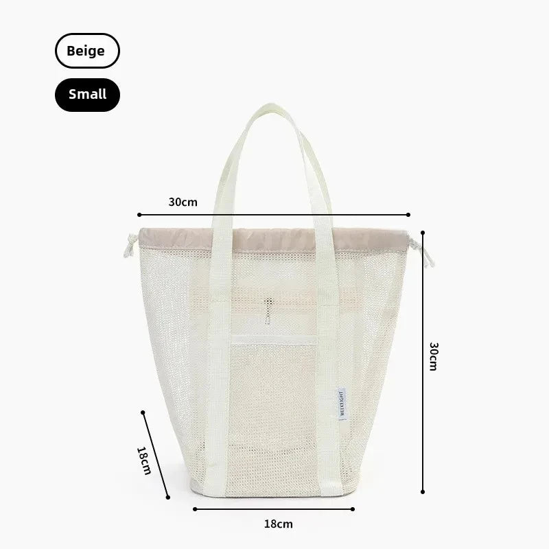 Mesh Beach Toiletry Bag