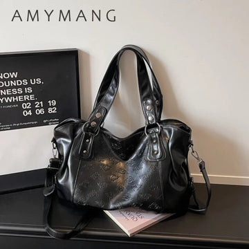 Vintage Print Tote Bag