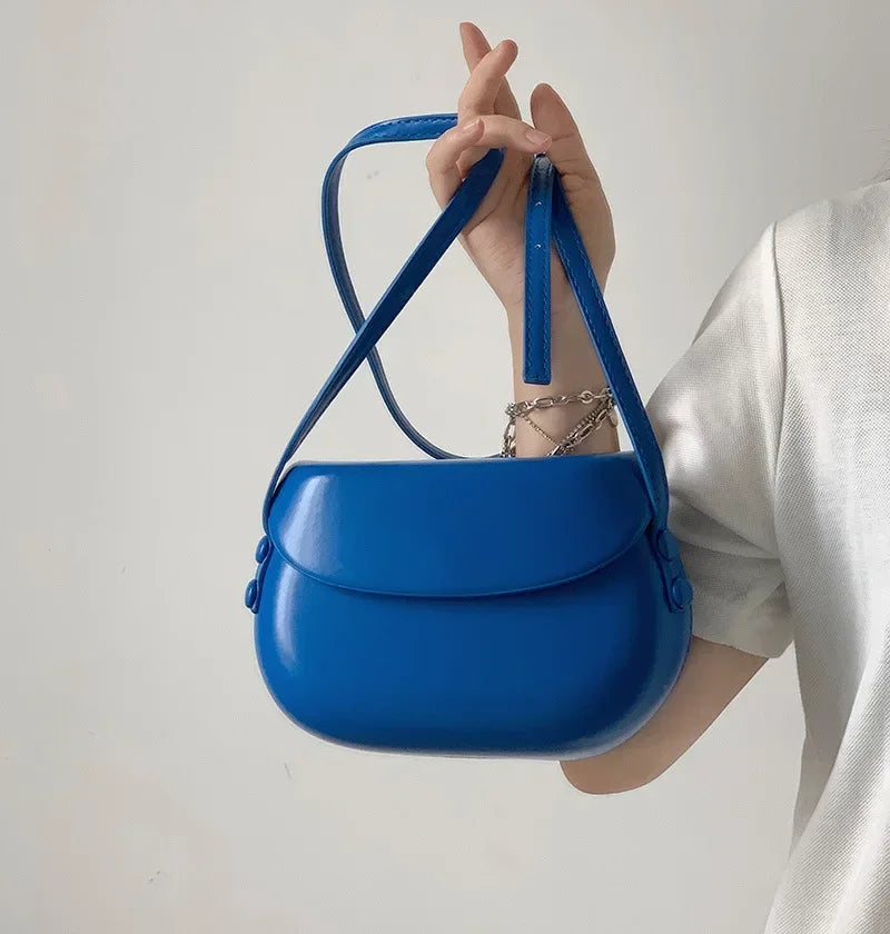 Candy Color Saddle Bag