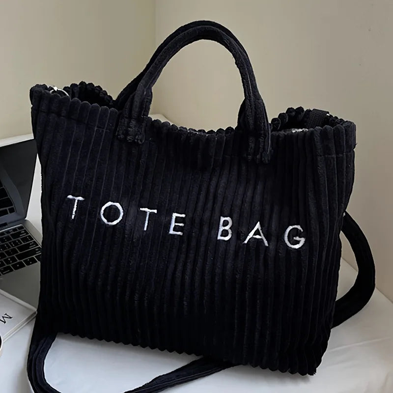 Retro Canvas Tote Bag