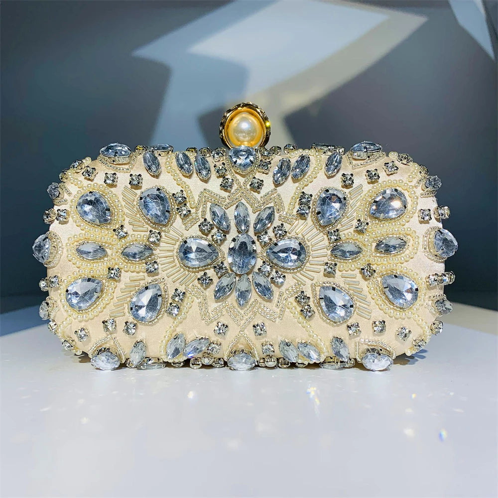 Crystal Wedding Clutch Bag