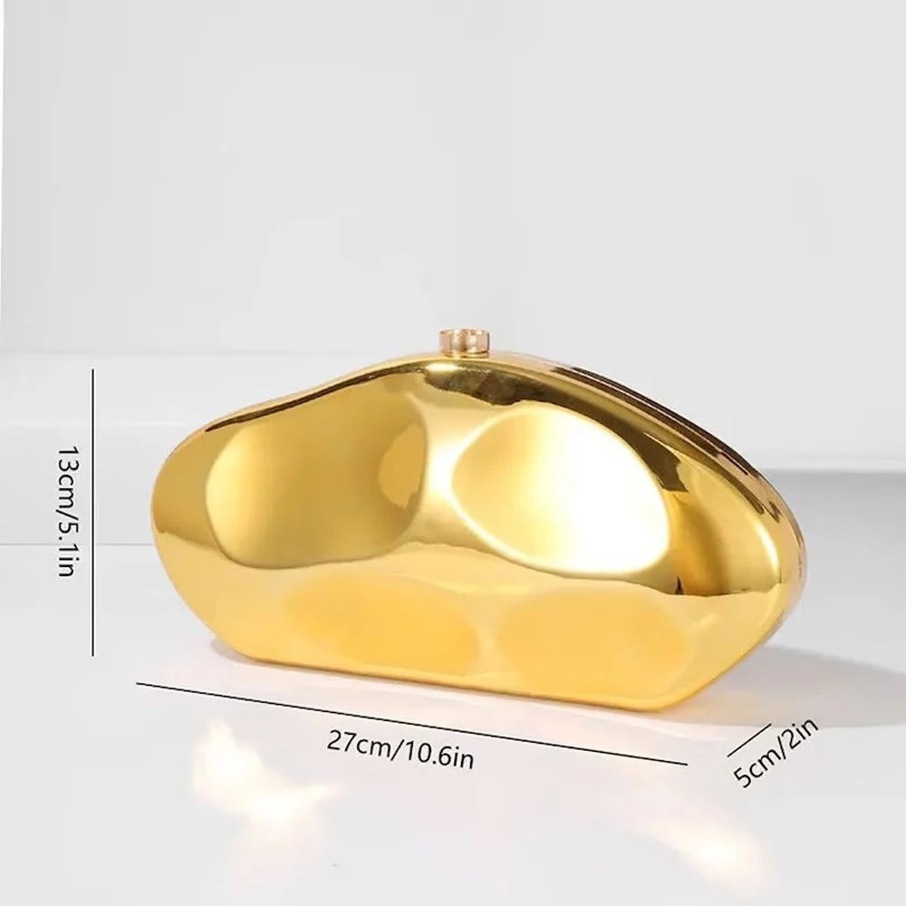 Acrylic Shell Clutch Bag