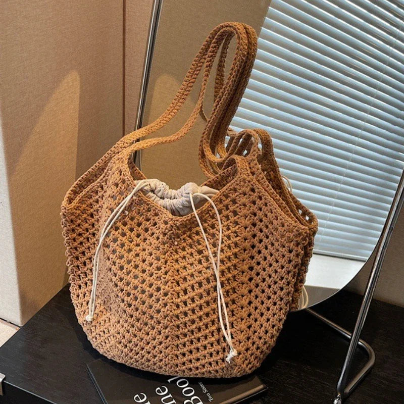 Hollow Out Beach Tote