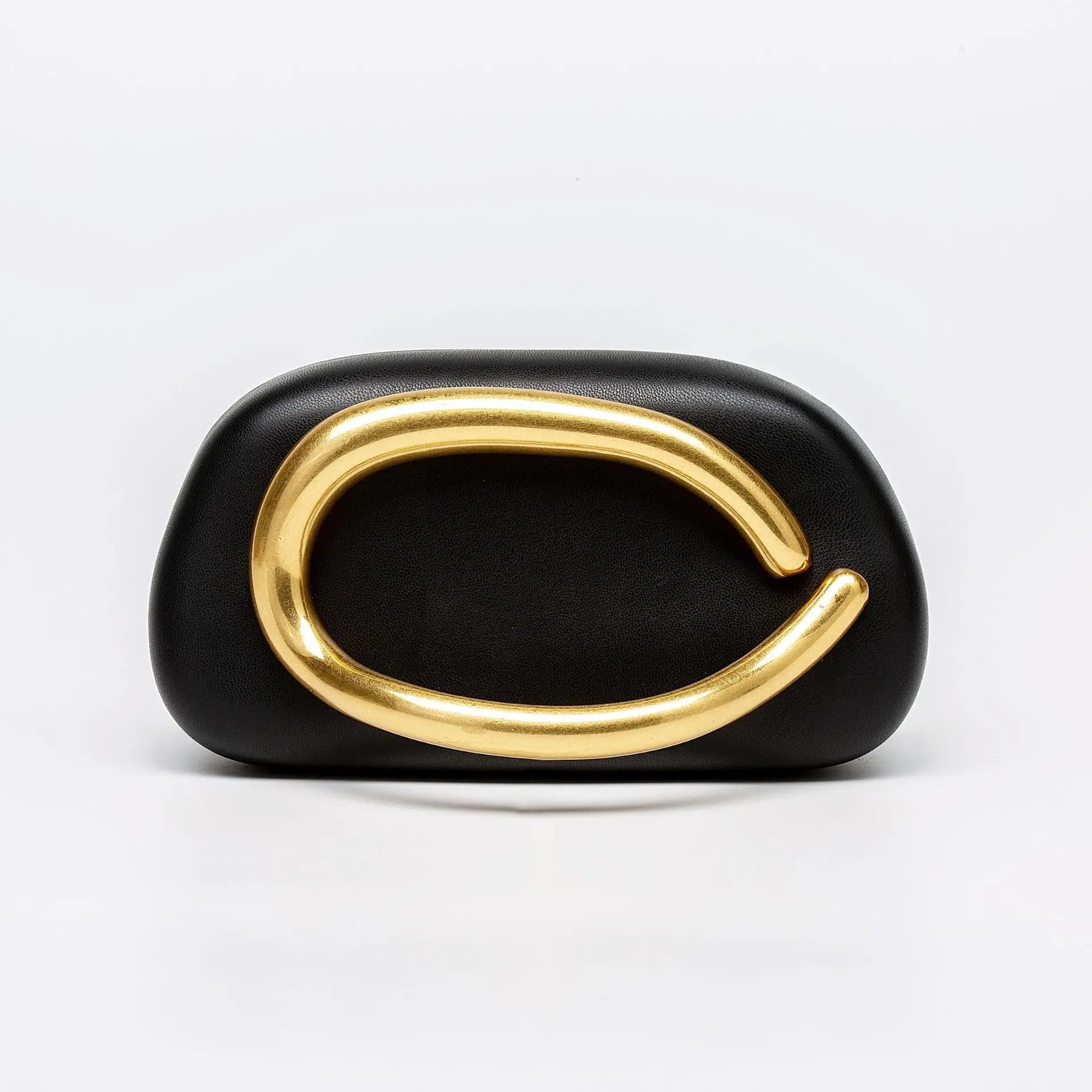 Gold Box Clutch Bag
