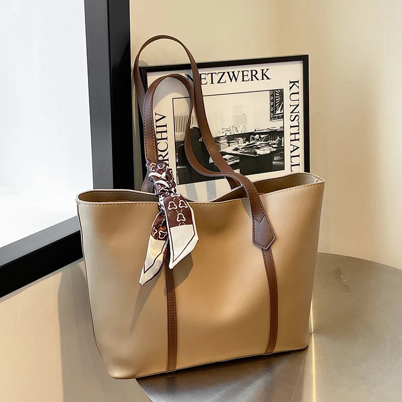 Black Commuter Tote Bag