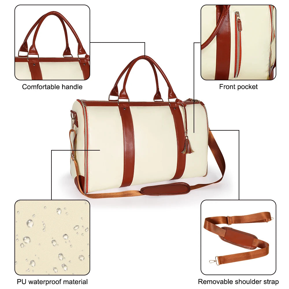 Foldable Travel Tote Bag
