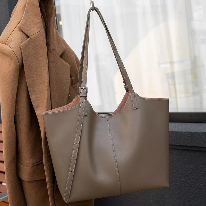 Genuine Leather Tote Bag