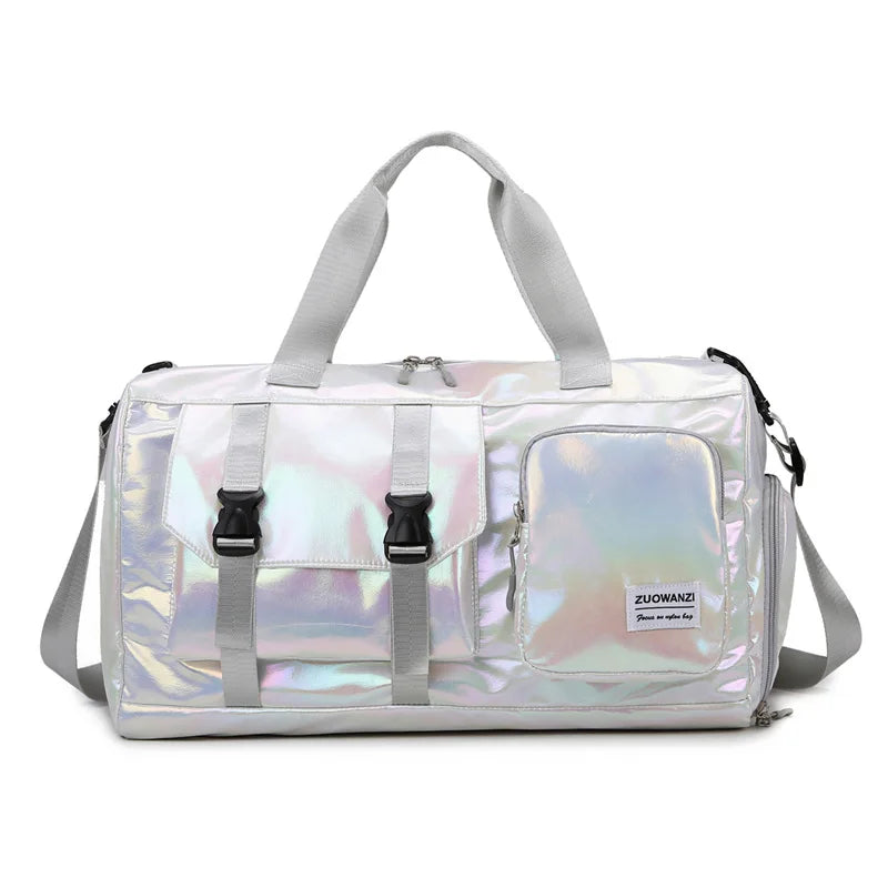 Holographic Weekend Duffel Bag