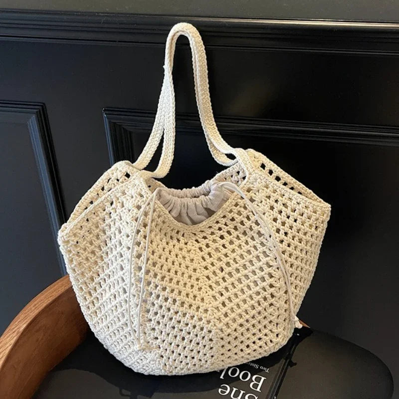 Hollow Out Beach Tote