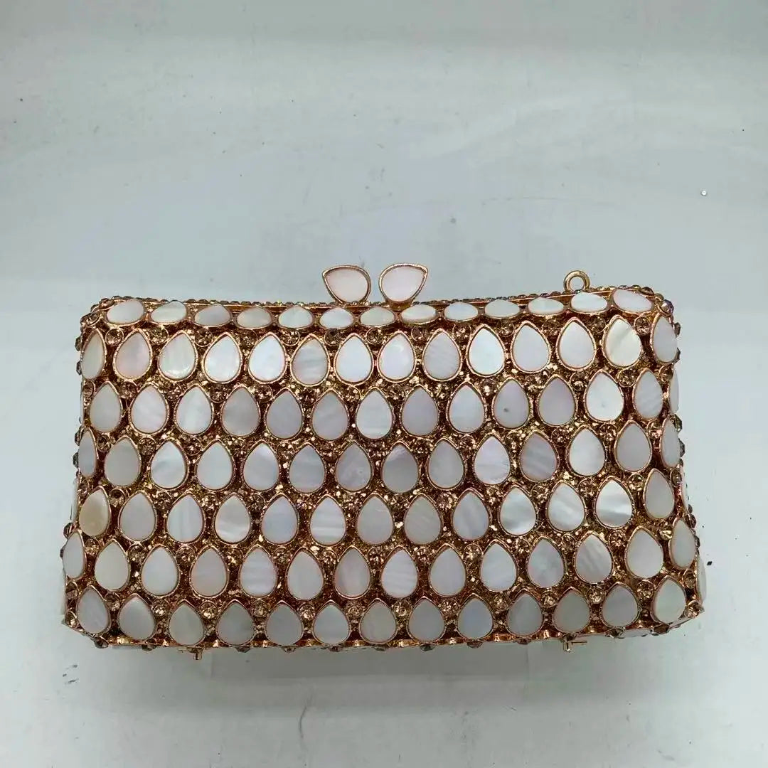 Diamond Evening Clutch Bag