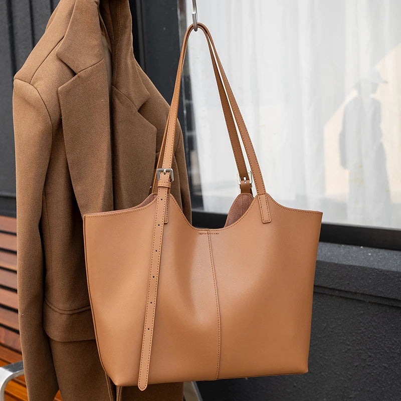 Genuine Leather Tote Bag