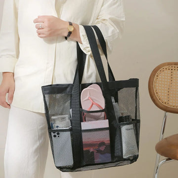 Foldable Mesh Beach Bag