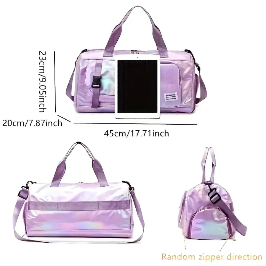 Nylon Weekender Gym Tote