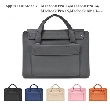 Leather Laptop Briefcase Bag