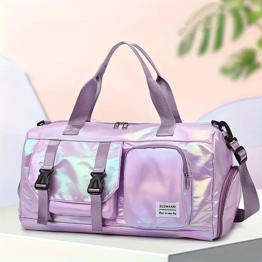 Nylon Weekender Gym Tote