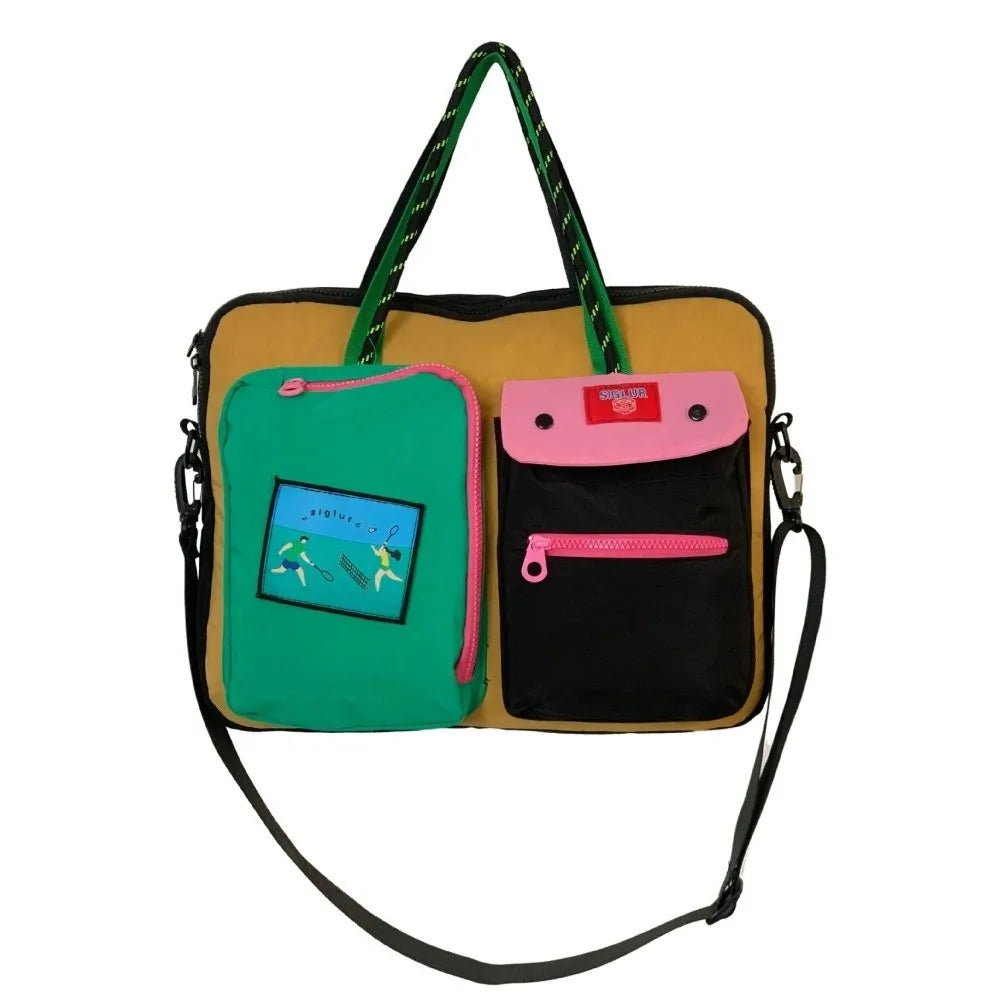 Canvas Laptop Tote Bag