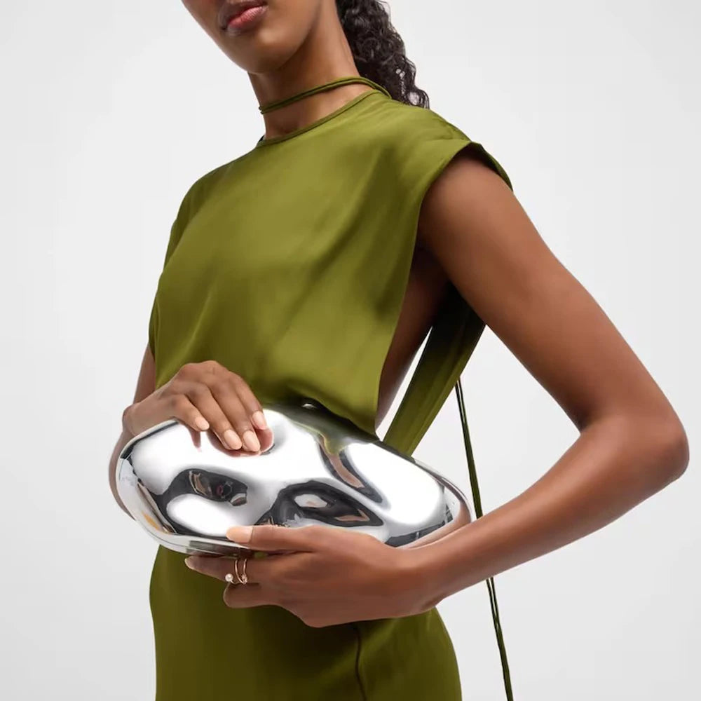 Acrylic Shell Clutch Bag