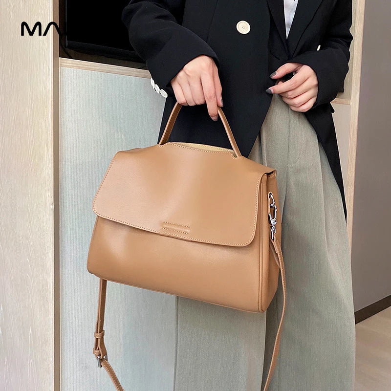 Genuine Leather Satchel Bag
