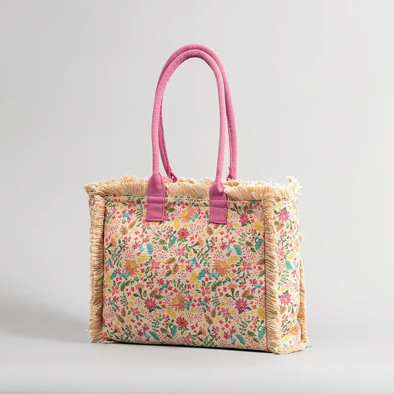 Bohemian Canvas Tote Bag