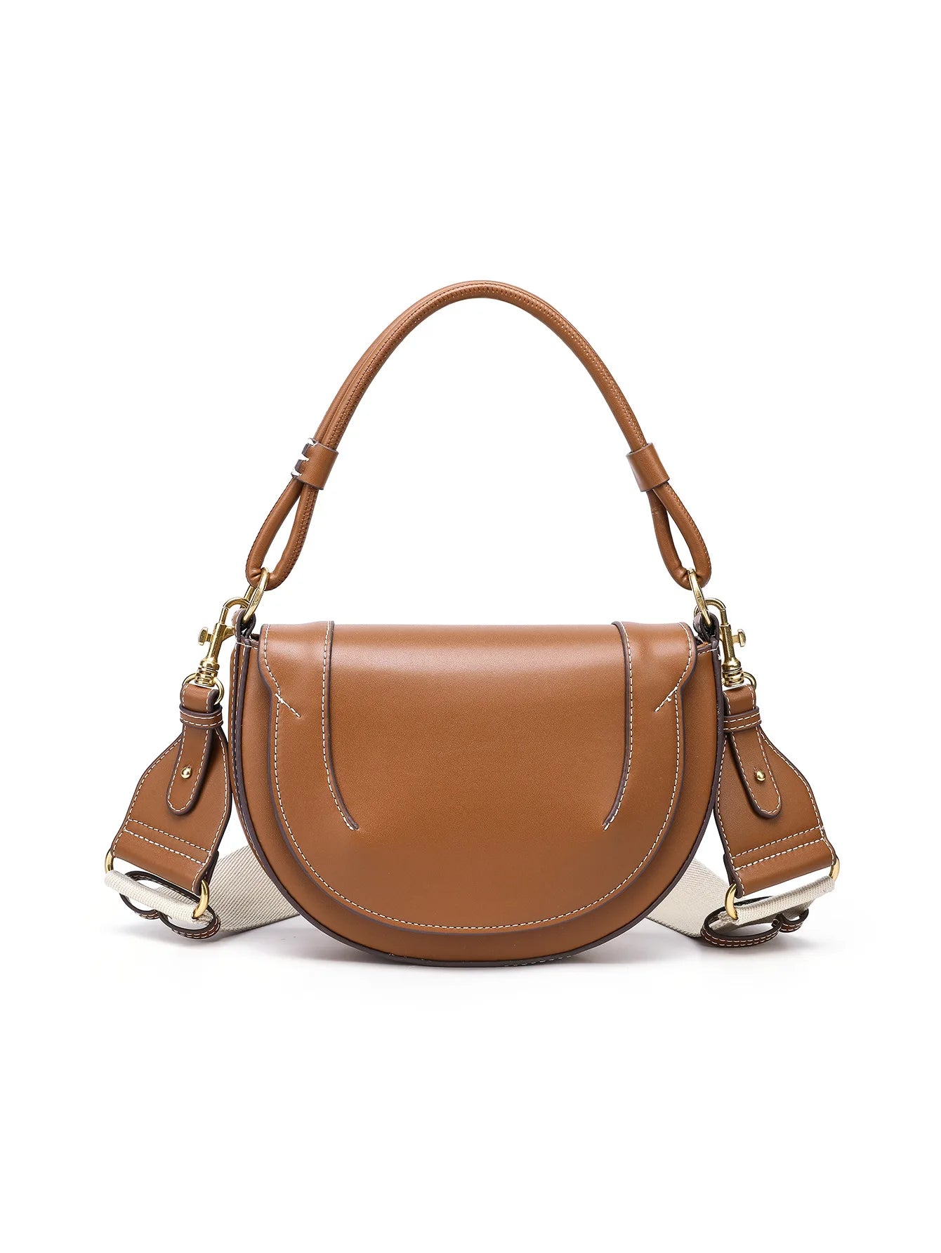 Classic Saddle Shoulder Bag