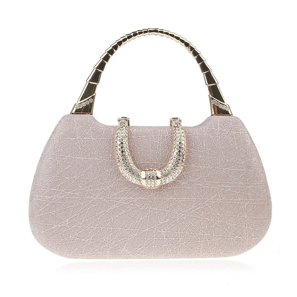Pearl Rhinestone Shoulder Bag