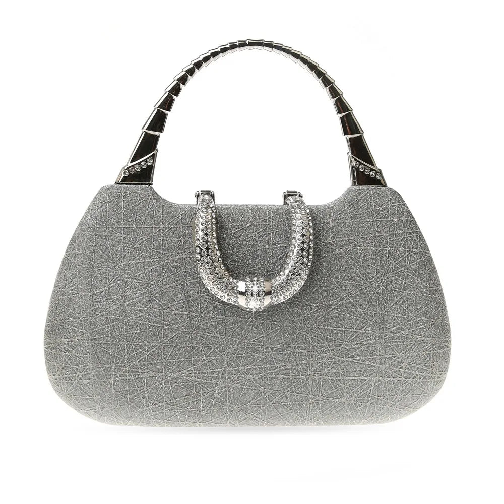 Pearl Rhinestone Shoulder Bag
