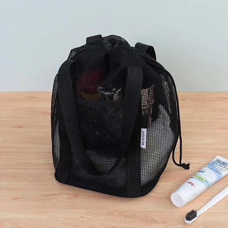 Mesh Beach Toiletry Bag