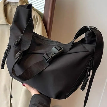 Nylon Hobo Tote Bag
