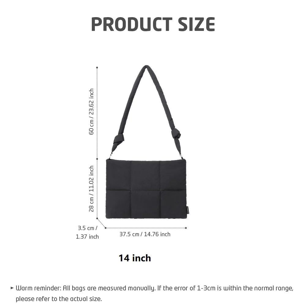 Quilted Puffy Laptop Sleeve