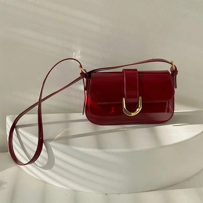 Horseshoe Buckle Crossbody Bag