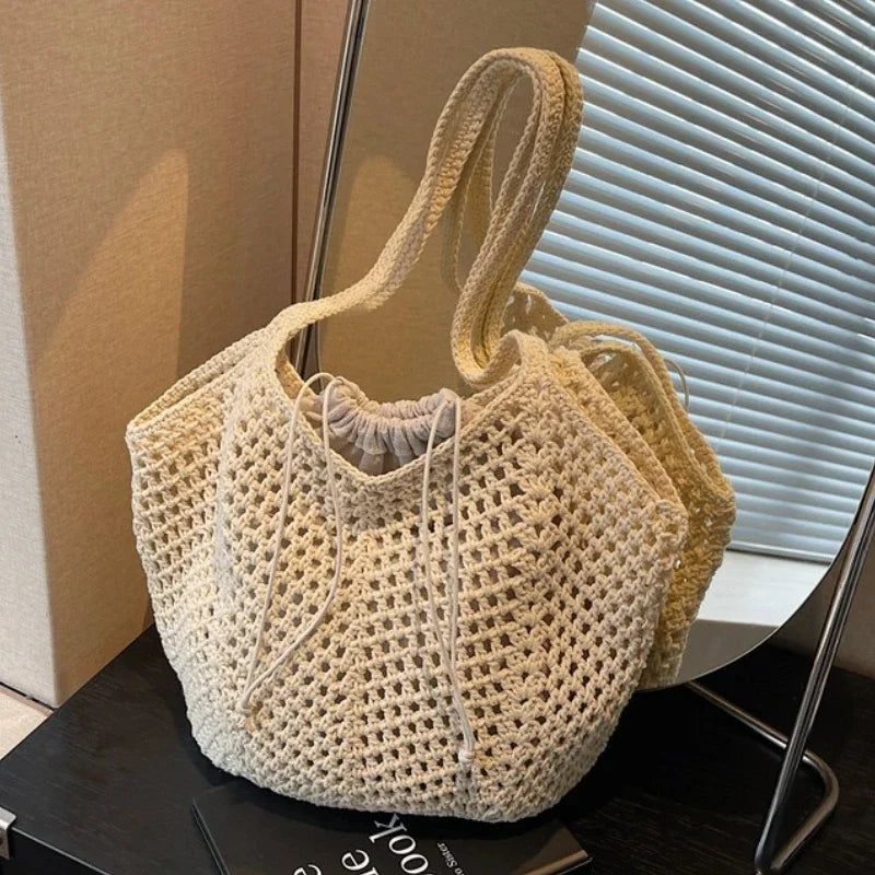 Hollow Out Beach Tote