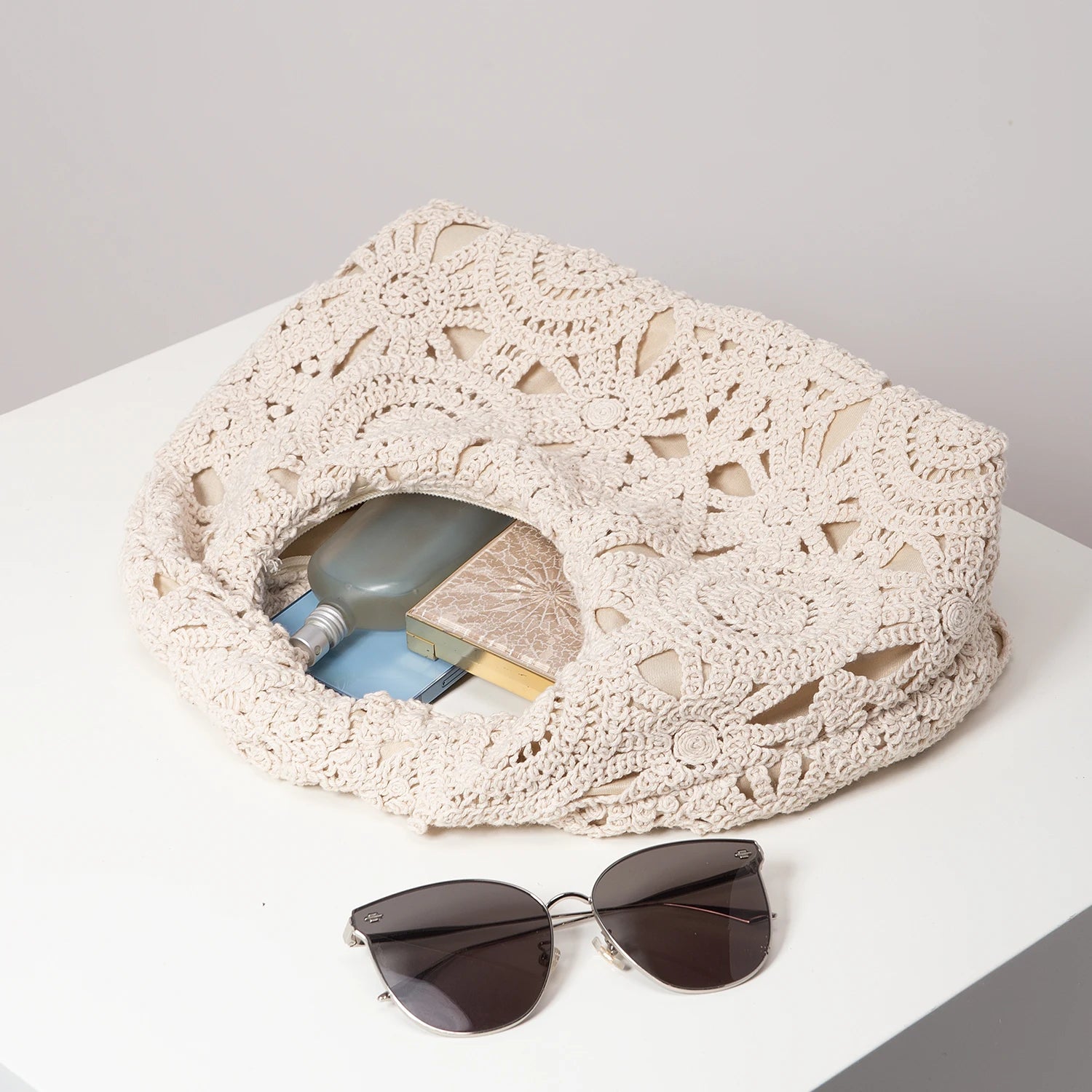 Boho Woven Beach Bag