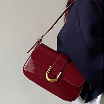 Horseshoe Buckle Crossbody Bag