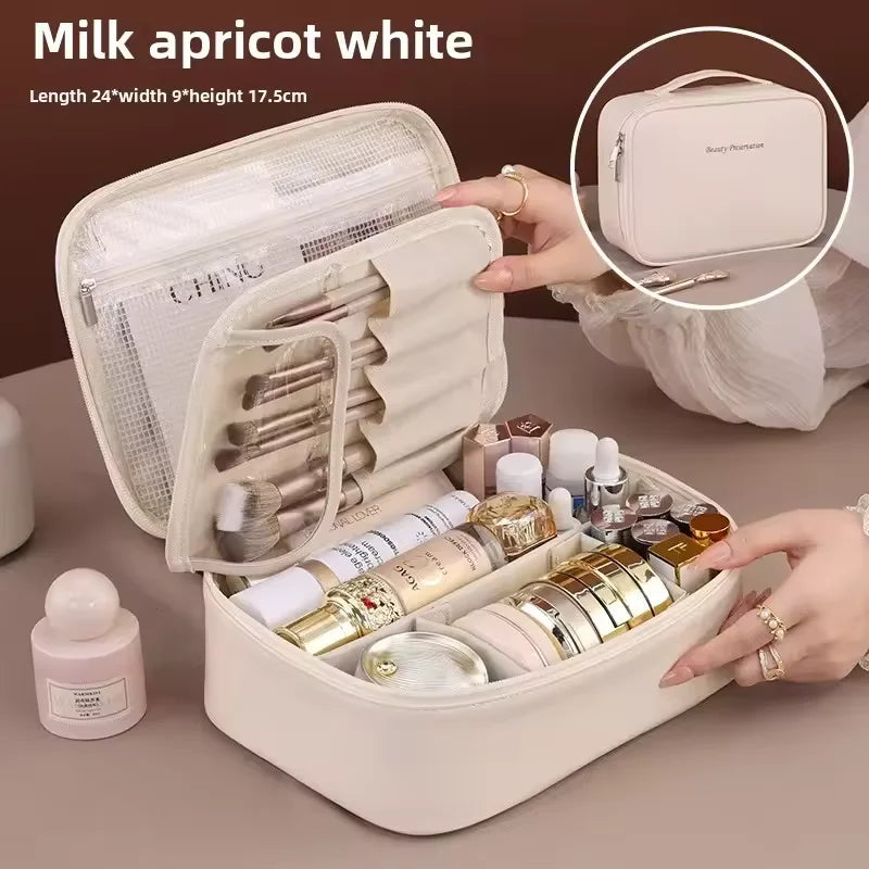 Luxury Double Layer Makeup Bag