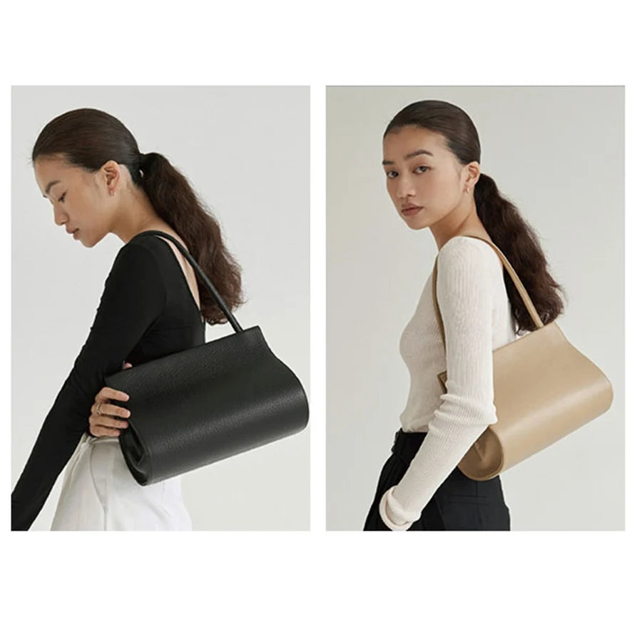Oval Underarm Shoulder Bag