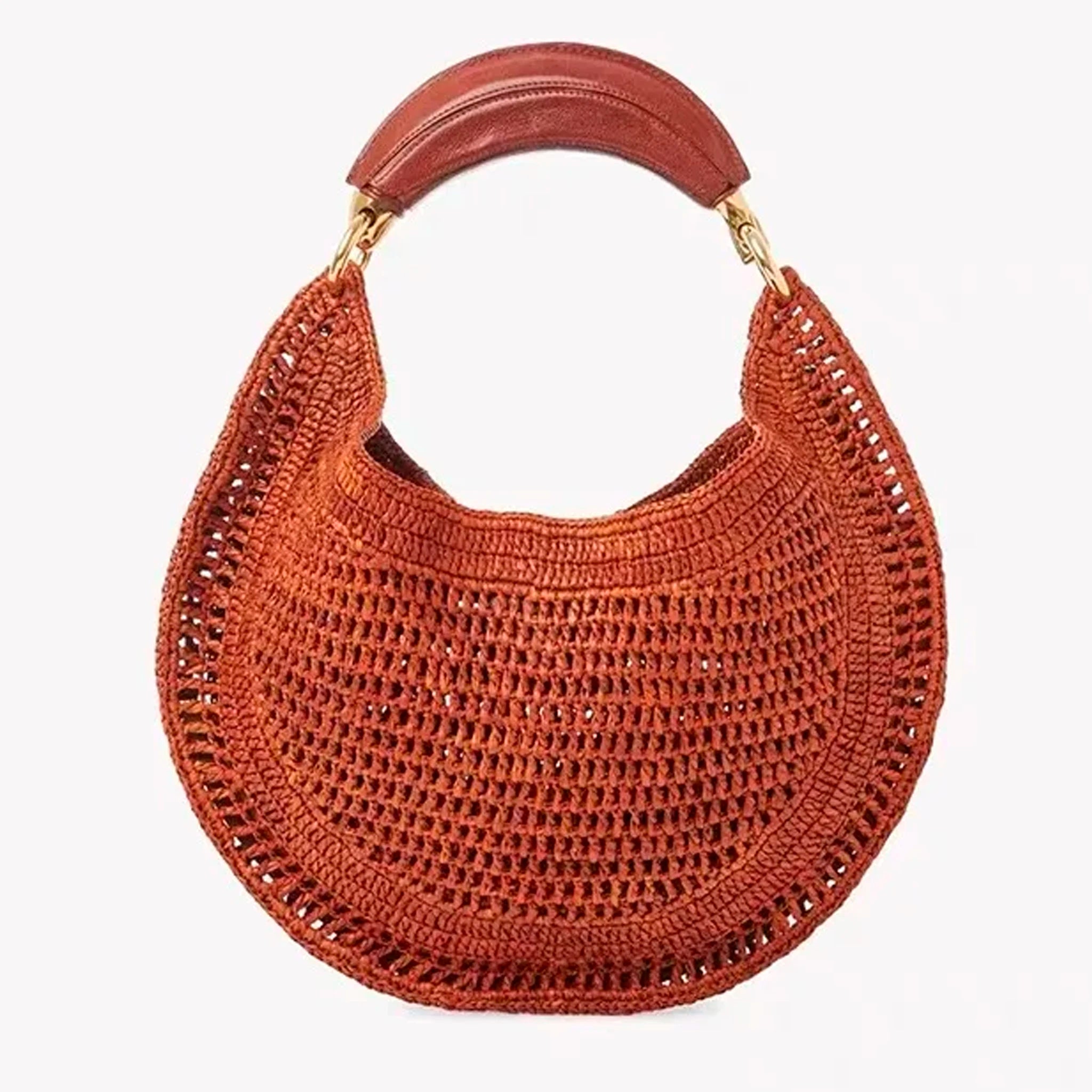 Handmade Woven Hobo Bag