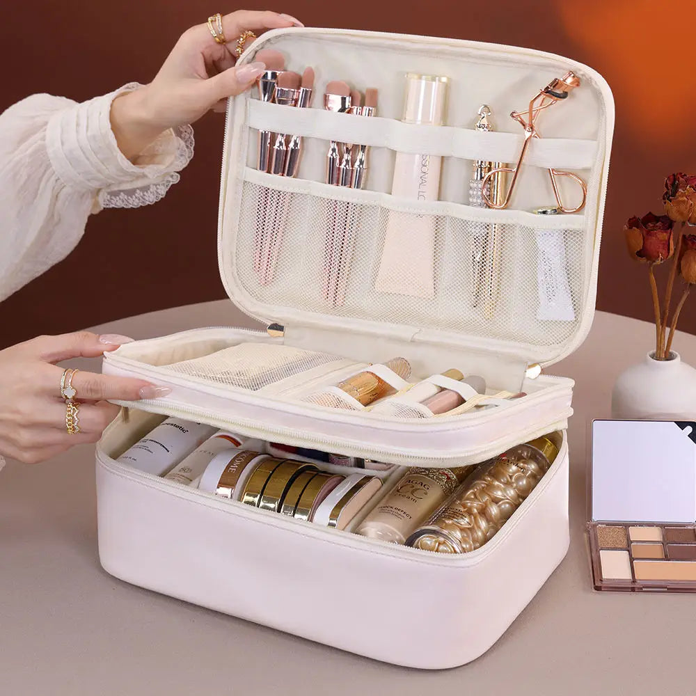 Double Layer Cosmetic Case