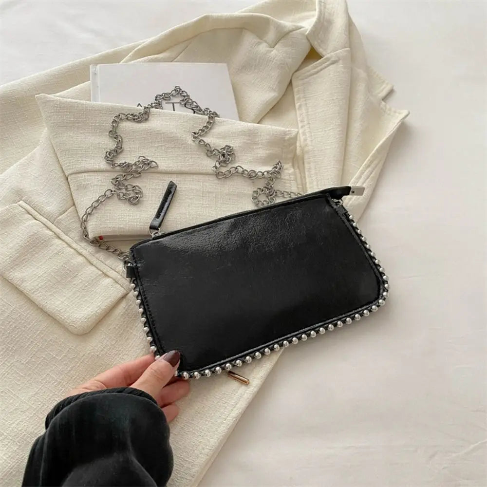 Rivet Underarm Tote Bag