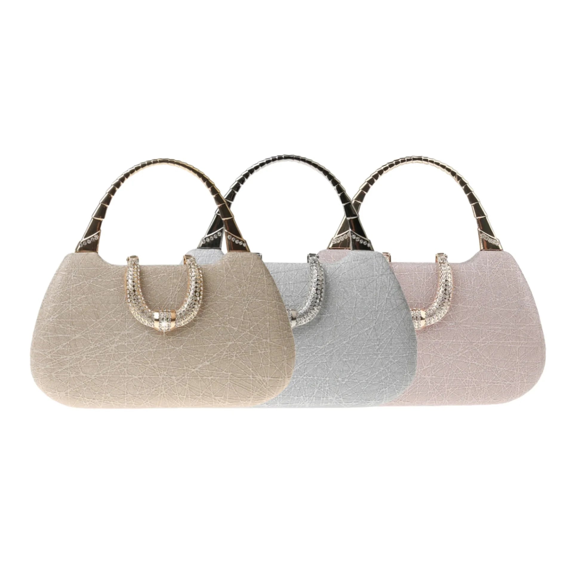 Pearl Rhinestone Shoulder Bag