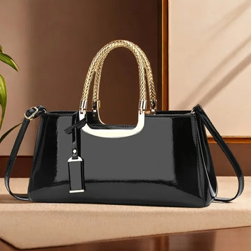 Glossy PU Evening Bag