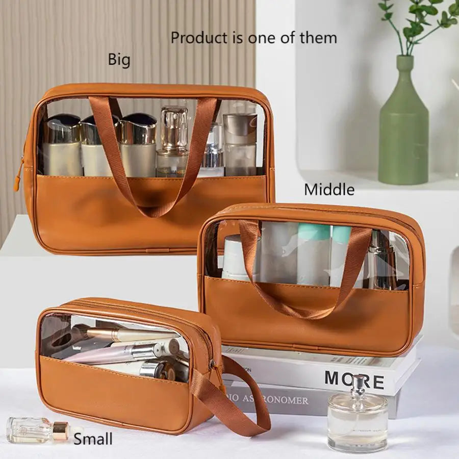 Transparent Toiletry Organizer Bag